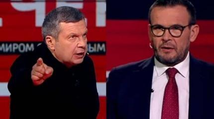 Соловьев озадачил гостя из Украины Вакарова неудобным фактом о его стране Соловьев озадачил гостя из Украины Вакарова неудобным фактом о его стране