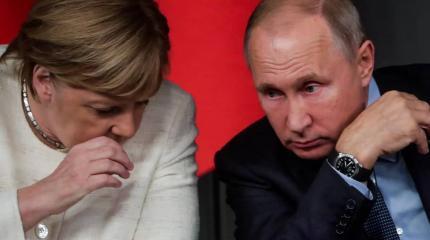 Меркель с Путиным обсудили "берлинского пациента"