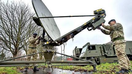 Британская армия разворачивает Русский фронт возле Портон-Дауна