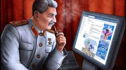 Сталин жесток в глазах нынешнего времени. Но жил-то он в свое!