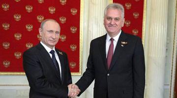 Николич поблагодарил Путина за вето по резолюции СБ ООН о Сребренице