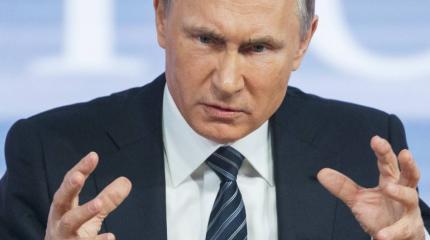 Владимир Путин «запугал до смерти» трусливый Запад Владимир Путин «запугал до смерти» трусливый Запад