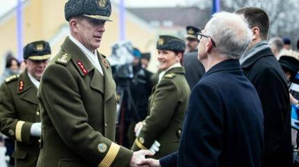 Эстонский генерал Мартин Херем: «Россия лжет с тупым лицом» Эстонский генерал Мартин Херем: «Россия лжет с тупым лицом»
