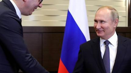 Вучич получил советы по Косово от Путина Вучич получил советы по Косово от Путина