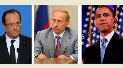 Путин выгодно смотрится на фоне Обамы и Олланда Путин выгодно смотрится на фоне Обамы и Олланда