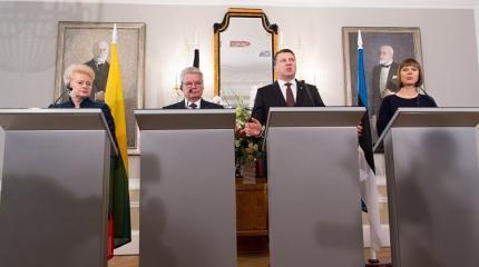 Президенты Германии и стран Балтии молчат, потому что рекогносцировка Президенты Германии и стран Балтии молчат, потому что рекогносцировка