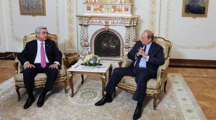 О чем беседовали Путин и Саргсян?