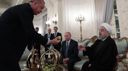 Путин и Рухани - "старшие братья" Асада: Турция в пролете Путин и Рухани - "старшие братья" Асада: Турция в пролете