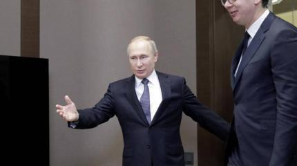 Путину пришлось извиняться перед Вучичем за слова Захаровой