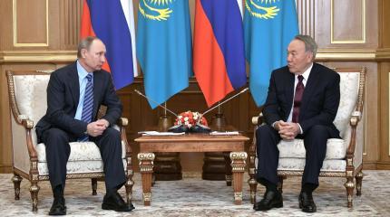Путин поблагодарил Казахстан за Сирию Путин поблагодарил Казахстан за Сирию