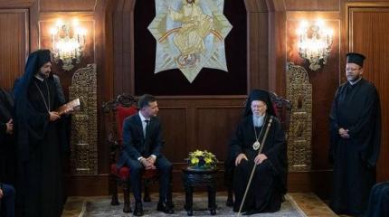 О чем Зеленский с Варфоломеем беседовал О чем Зеленский с Варфоломеем беседовал