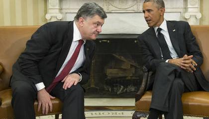 Обама опять погладил Порошенко по головке Обама опять погладил Порошенко по головке