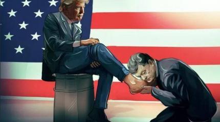 Порошенко приходится бегать за Трампом Порошенко приходится бегать за Трампом