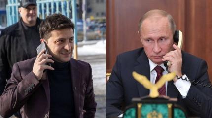 Россия обнародовала подробности телефонного разговора Путина с Зеленским Россия обнародовала подробности телефонного разговора Путина с Зеленским