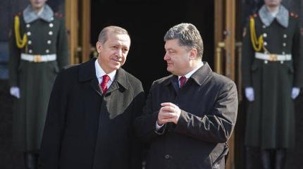 Что президент Турции Эрдоган привез в Киев президенту Порошенко? Что президент Турции Эрдоган привез в Киев президенту Порошенко?