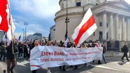 День воли: белорусские оппозиционеры в очередной раз возбудились
