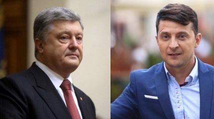 Зеленский и Порошенко – кандидаты от демократов и республиканцев из США