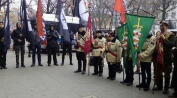 В Варшаве митингуют за раздел Украины между РФ, Польшей и Венгрией