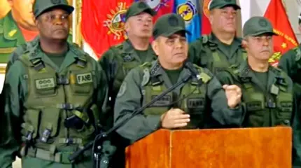 В Венесуэле осуществлена попытка военного переворота В Венесуэле осуществлена попытка военного переворота