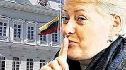 Президента Литвы обвиняют в геноциде литовцев Президента Литвы обвиняют в геноциде литовцев