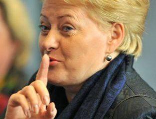 Президент Литвы Грибаускайте не позволила раскрыть архивные данные о своем прошлом Президент Литвы Грибаускайте не позволила раскрыть архивные данные о своем прошлом