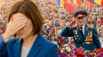 9 мая в Молдове. Почему Майя Санду вдруг приглушила русофобию