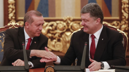 Порошенко и Эрдоган. Собрание политических самоубийц открыто Порошенко и Эрдоган. Собрание политических самоубийц открыто