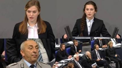 О чём рассказали девочки в Бундестаге? О чём рассказали девочки в Бундестаге?