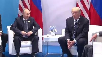 В Гамбурге проходит первая встреча Путина и Трампа: эксклюзивное видео