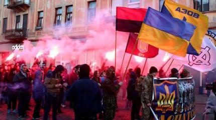 В Ужгороде националисты призывают к войне с Европой