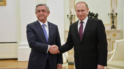 Президенты Армении и России проведут переговоры в Сочи
