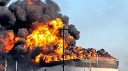 Нефтяной завод взорвался в Полтавской области Украины