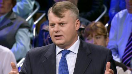 Украинского дипломата Трюхана вывели из студии 1 канала за плохое поведение Украинского дипломата Трюхана вывели из студии 1 канала за плохое поведение