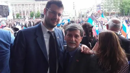 Итальянские сепаратисты восхитились энтузиазмом возрождения на Донбассе Итальянские сепаратисты восхитились энтузиазмом возрождения на Донбассе