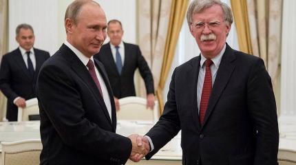 Визит Болтона в Москву: Путин играл по понятным правилам Визит Болтона в Москву: Путин играл по понятным правилам
