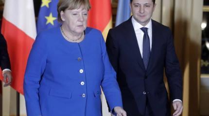Зеленский назвал главную тему их разговора с Меркель