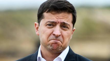 Комика-президента Зеленского может обидеть каждый. И свой премьер тоже Комика-президента Зеленского может обидеть каждый. И свой премьер тоже