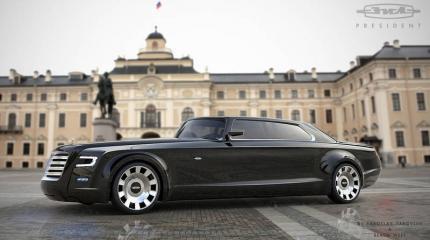 Показали новый автомобиль Путина Показали новый автомобиль Путина