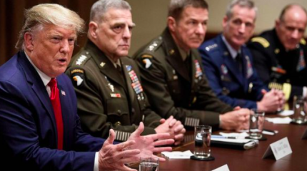 Трамп на выборах выложил «генеральского туза» Трамп на выборах выложил «генеральского туза»