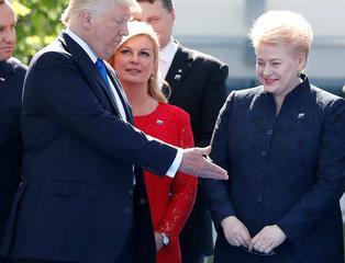 В Литве посмеялись над тем, как Трамп указал на место Грибаускайте В Литве посмеялись над тем, как Трамп указал на место Грибаускайте