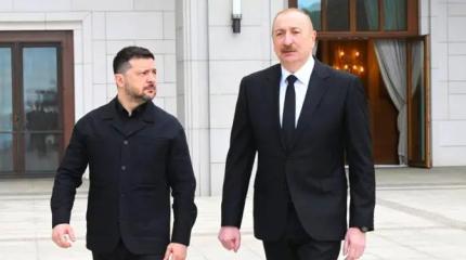 Зеленский и Алиев обсудили войну на Каспии. С кем или против кого?