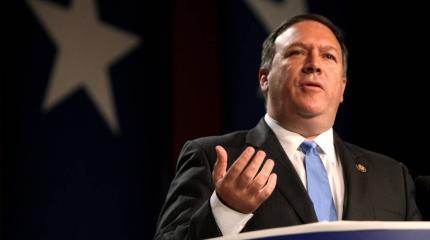 Помпео похвалил Трампа за признание аннексии Голанских высот Израилем Помпео похвалил Трампа за признание аннексии Голанских высот Израилем