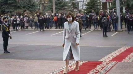 Как Молдова встречала нового президента Майю Санду Как Молдова встречала нового президента Майю Санду