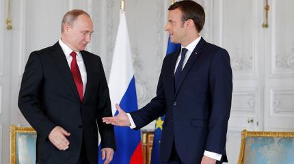 Макрону удалось задеть Путина: переговоры шли три часа Макрону удалось задеть Путина: переговоры шли три часа