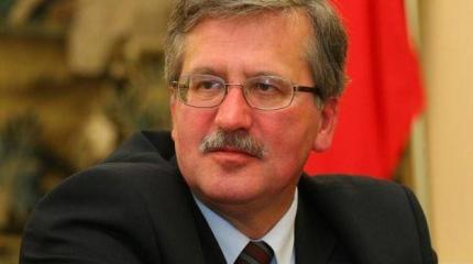 Президент Польши Коморовский после запоя Президент Польши Коморовский после запоя