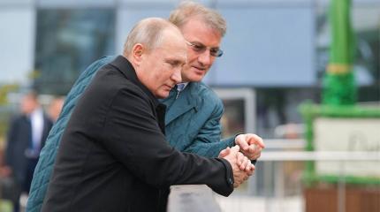 Путин и Греф: доходчиво и наглядно - кто здесь власть Путин и Греф: доходчиво и наглядно - кто здесь власть