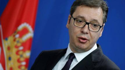 Вучич заявил, что слова Меркель и Порошенко изрядно настораживают Вучич заявил, что слова Меркель и Порошенко изрядно настораживают