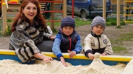 ЕР: партийная реклама на песке ЕР: партийная реклама на песке