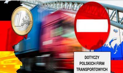 Недовольные Россией и Германией поляки перекрыли магистрали