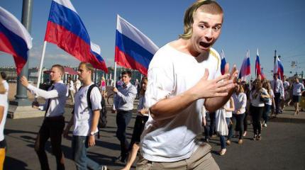 В метро Киева произошел конфуз из-за «флага России» В метро Киева произошел конфуз из-за «флага России»